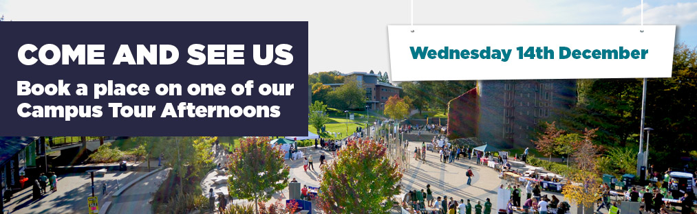 Book a place on one of our Campus Tour Afternoons