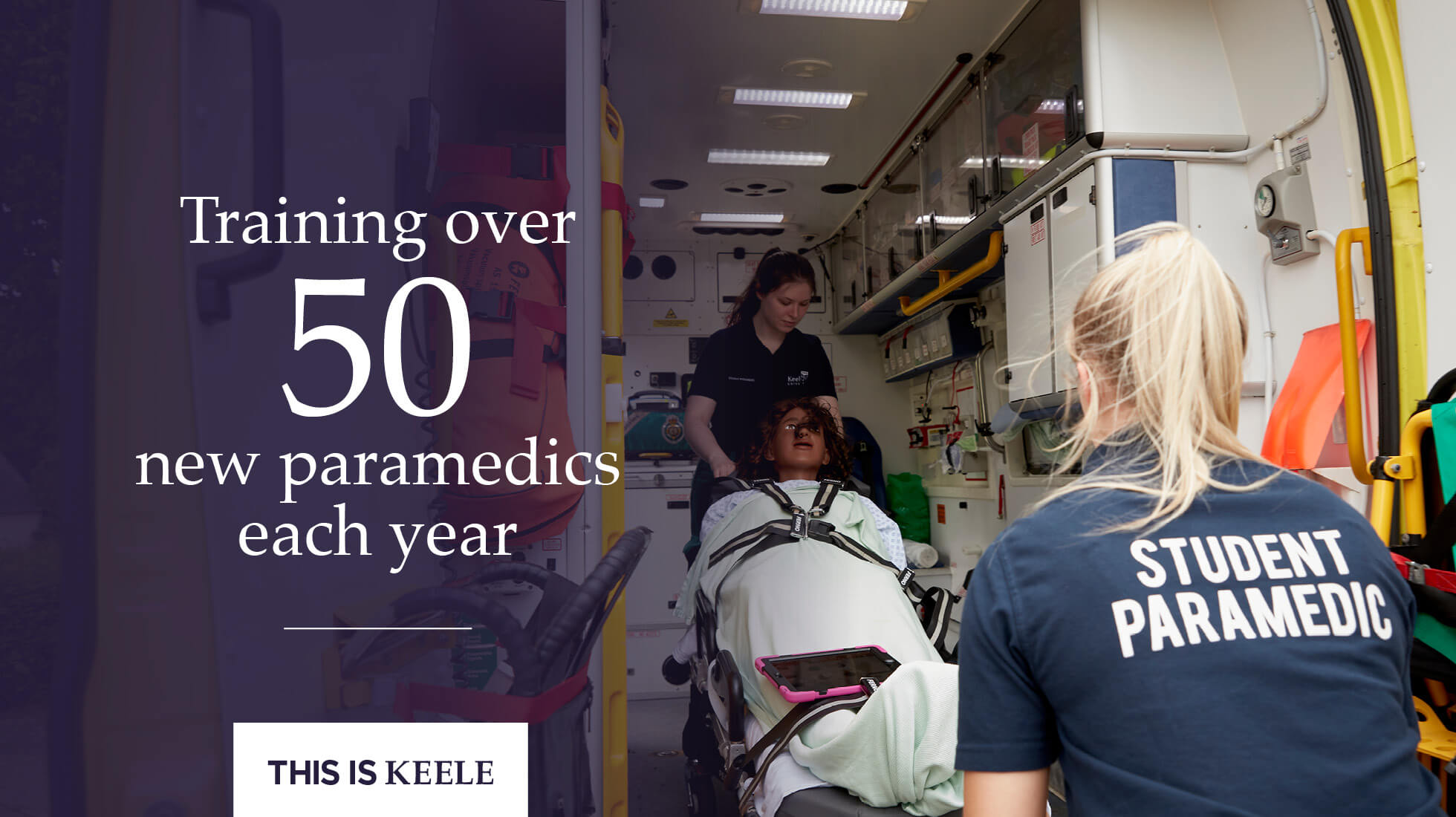 Training over 50 new paramedics each year