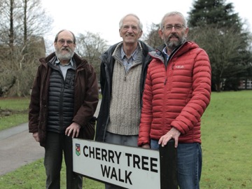 David Emley BEM, Graham Lees and Peter Thomas