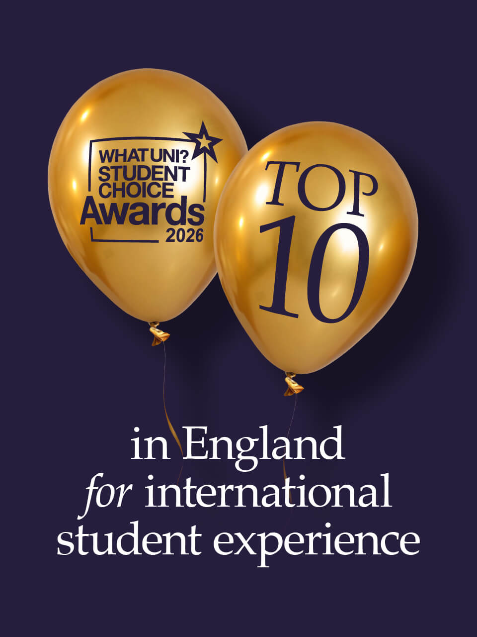 Keele University ranked in Top 10 in England for international student experience