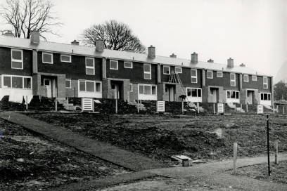 Staff houses at Horwood 1964