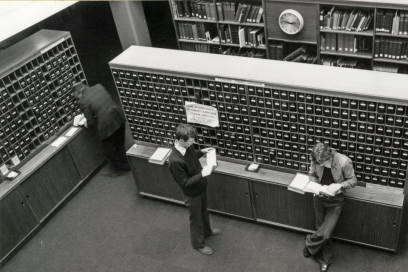 Library catalogue 1960s