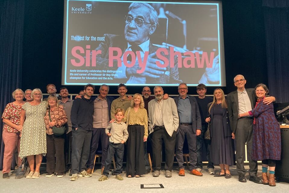 Public Lecture Honours the Life and Legacy of Sir Roy Shaw