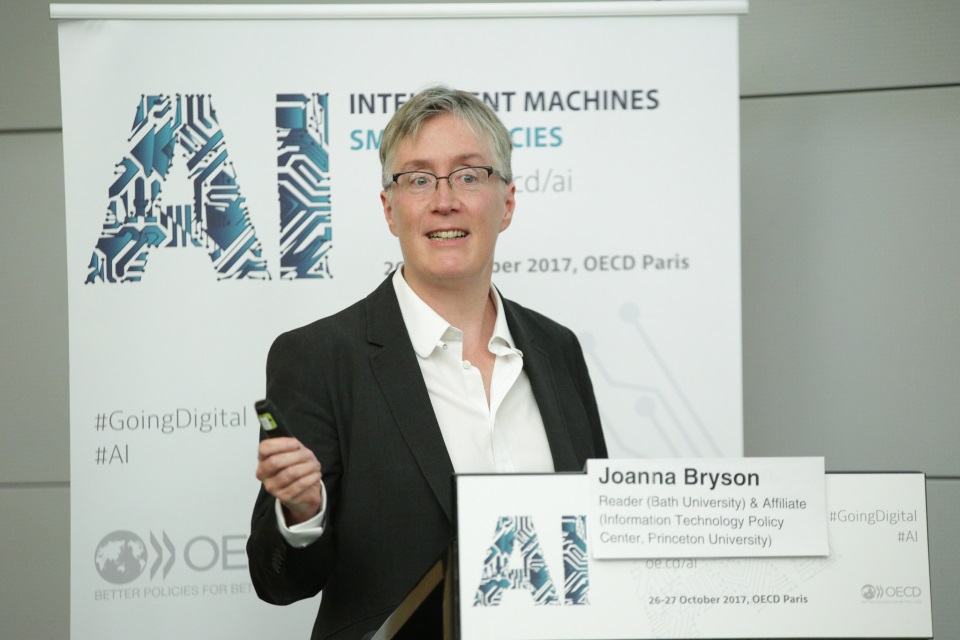 Dr Joanna Bryson: What is the role of people in an age of intelligent machines?