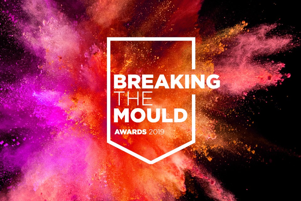 Breaking the mould logo