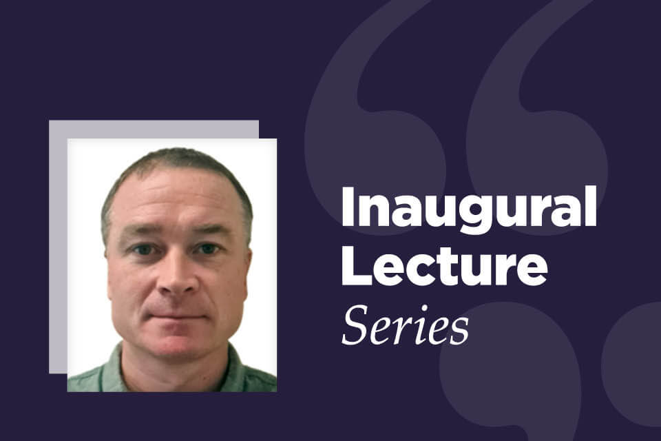 Inaugural Lecture