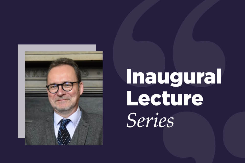 Inaugural Lecture