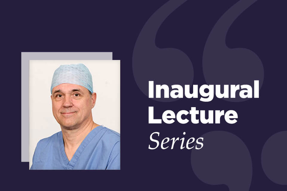 Inaugural Lecture