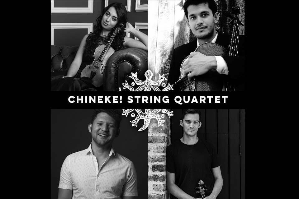 image of Chineke quartet 
