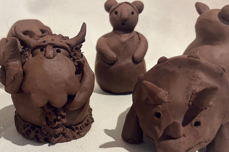 image of clay characters