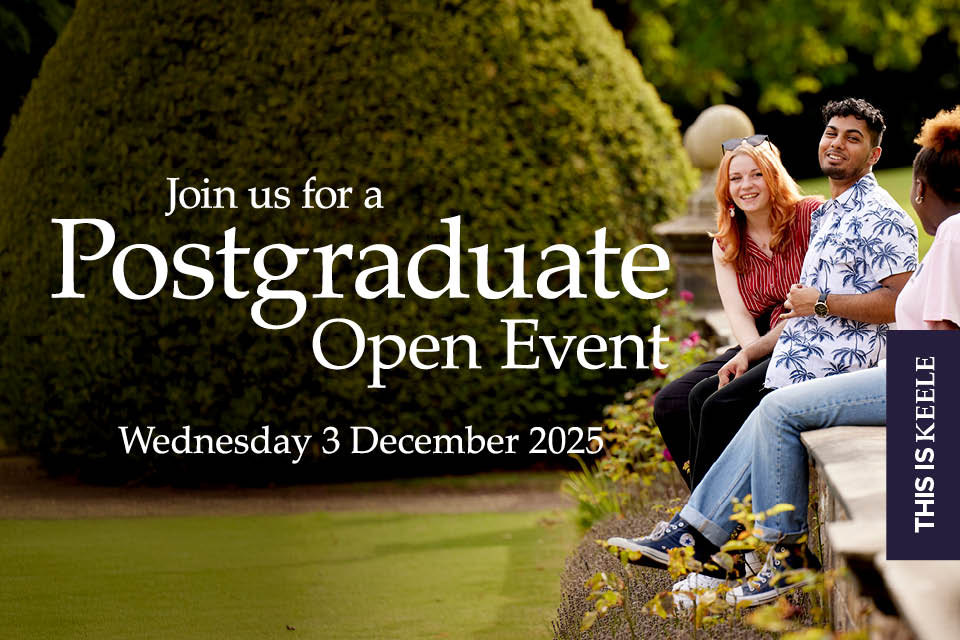 Open day image of students