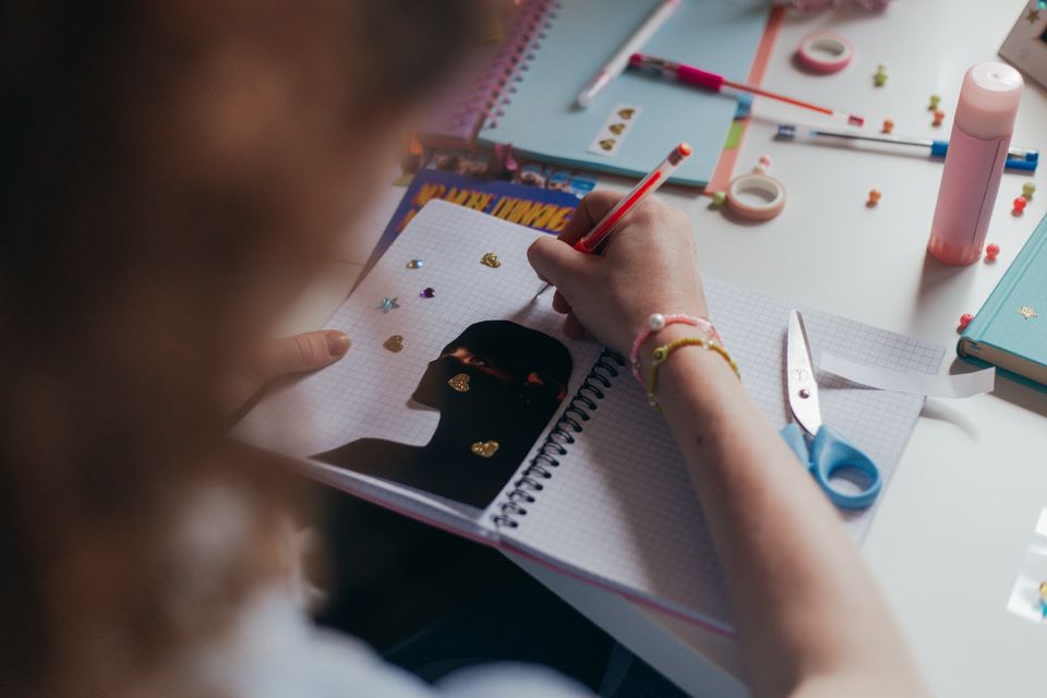 Journal decorating