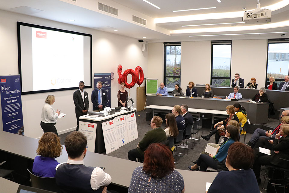 Celebrating Keele Talent through our Santander Universities partnership