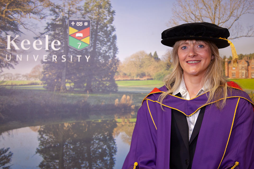 Founder of philanthropic education scheme for refugees praises Keele’s contribution