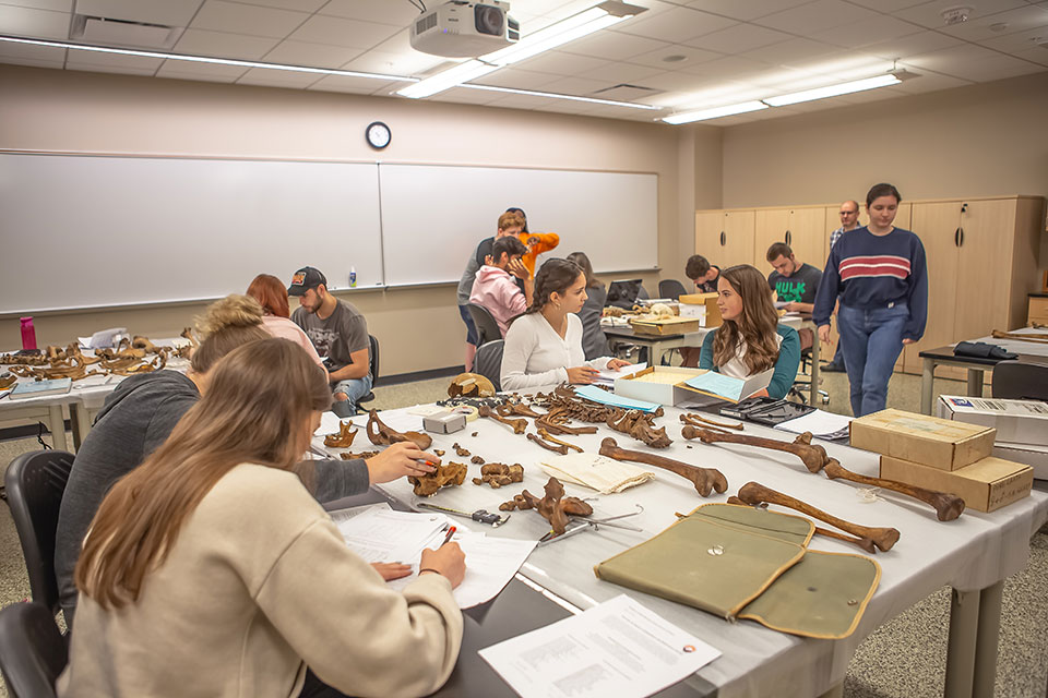 Keele students study at specialist forensic facility in the USA