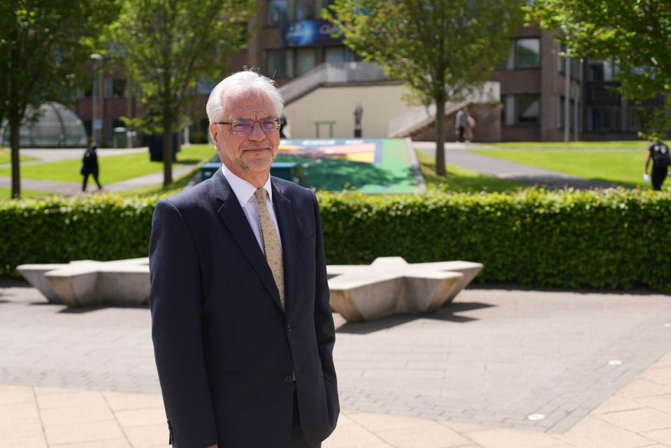 Vice-Chancellor Trevor McMillan OBE retires after a decade at Keele
