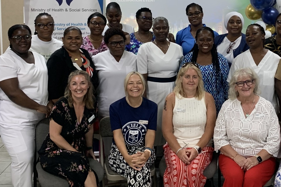 From Keele to the Caribbean – team of lecturers visit Montserrat to help nurses and midwives upskill