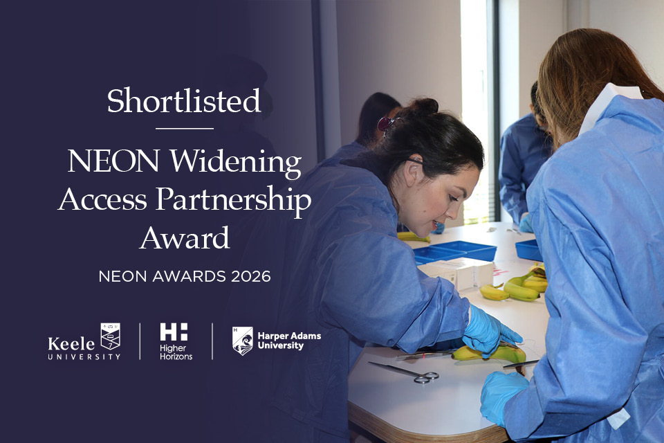 Widening access scheme for medicine and veterinary science shortlisted for national award