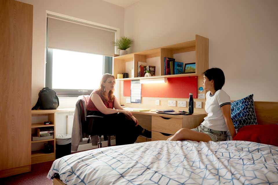 Student in accommodation