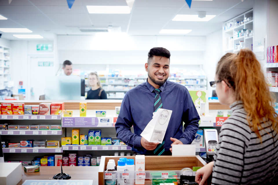 Students from the School of Allied Health Professions and Pharmacy