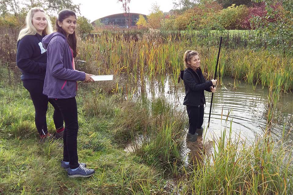 students water sampling