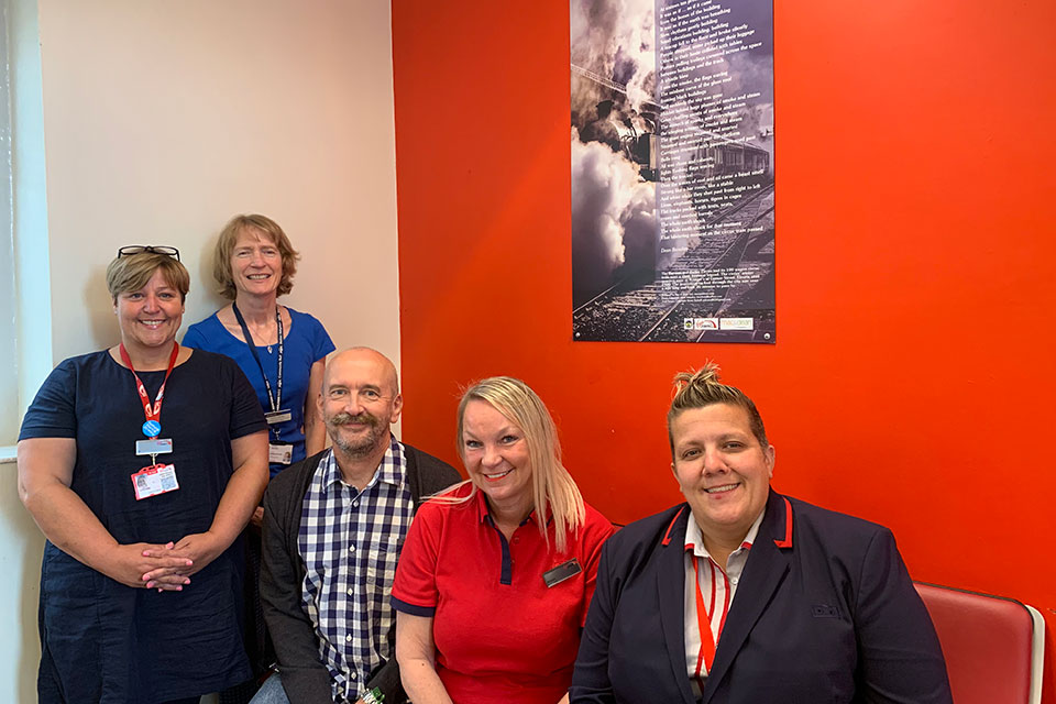 Student’s poem immortalised at local railway station