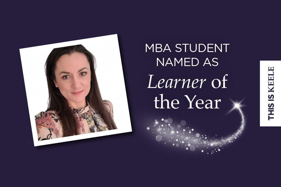 Keele MBA student named Learner of the Year in NHS awards 