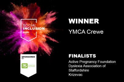 Winner of the Social Inclusion award, sponsored by Synectics Solutions: YMCA Crewe