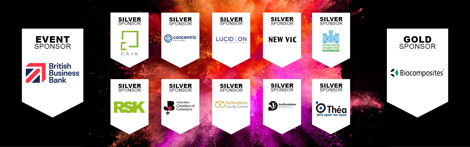 Breaking the Mould sponsors logos