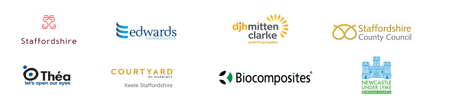 Logos of award sponsors for Breaking the Mould 2022 