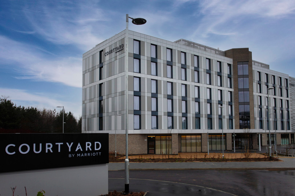 Courtyard by Marriott hotel