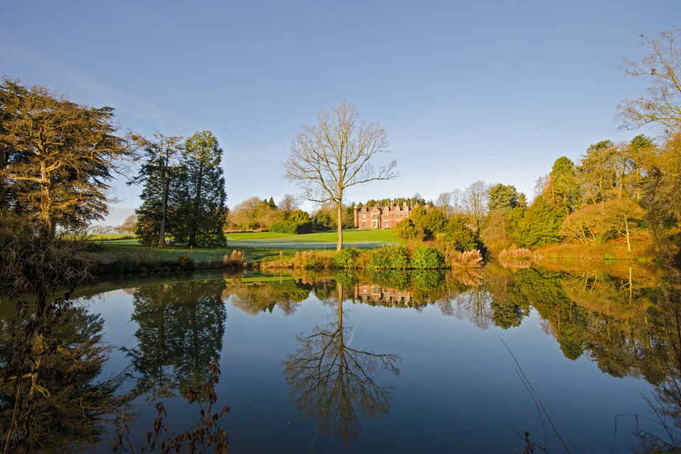 One of Keele Hall's lakes