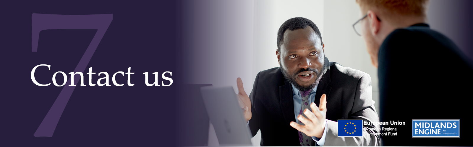 Aerial photo of campus. Text reads: Campus facilities