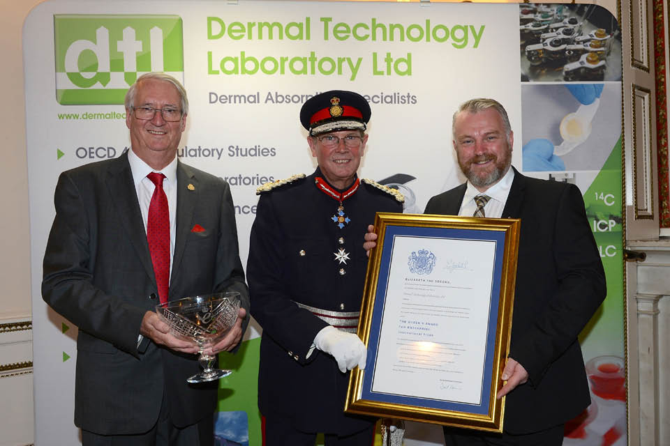 Keele University Science and Innovation Park company receives Royal accolade
