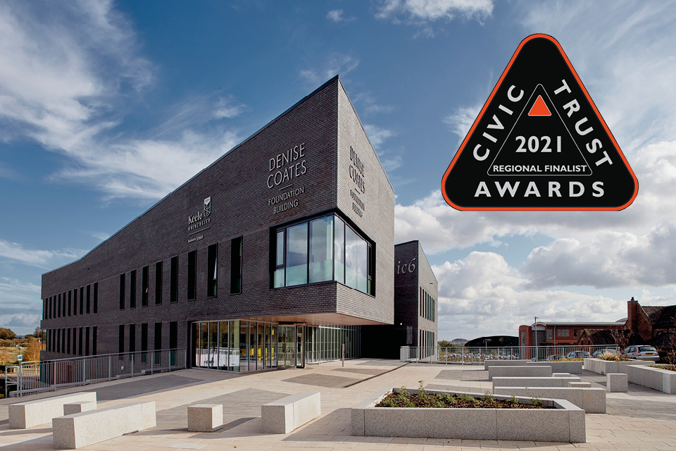 Keele building acknowledged for design excellence 