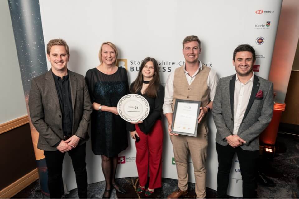 Woolcool and The Stone Group, joint winners of Sustainability and Environment Award