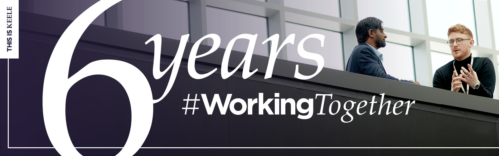 6 Years Working together banner 