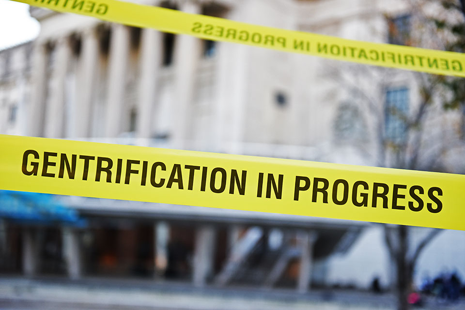 Gentrification and community-led design talk