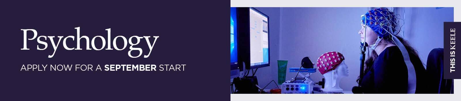 Psychology students at Keele University