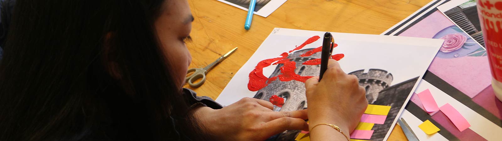 Curating development banner