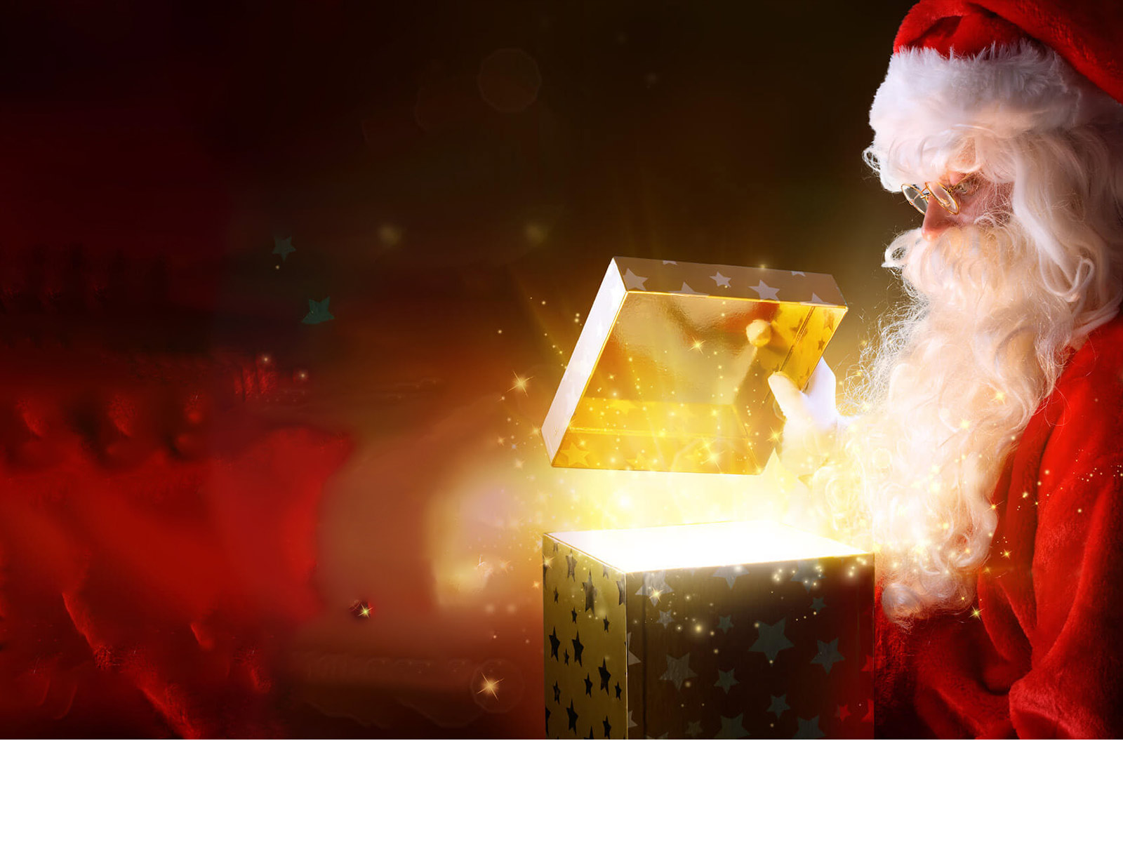 Breakfast or lunch with Santa