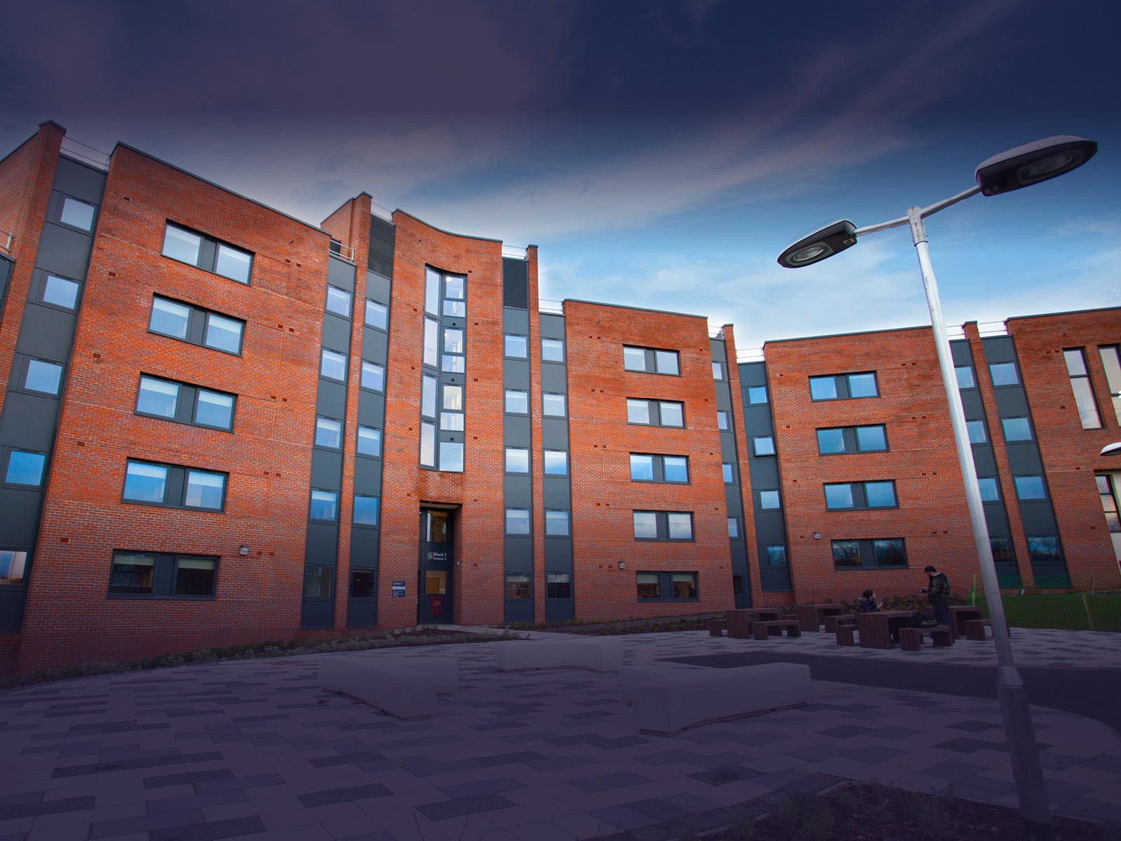 Keele University accommodation building
