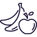 Sustainability food icon
