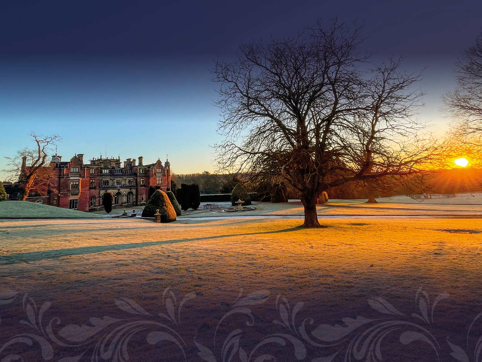 Keele Hall on a sunny day