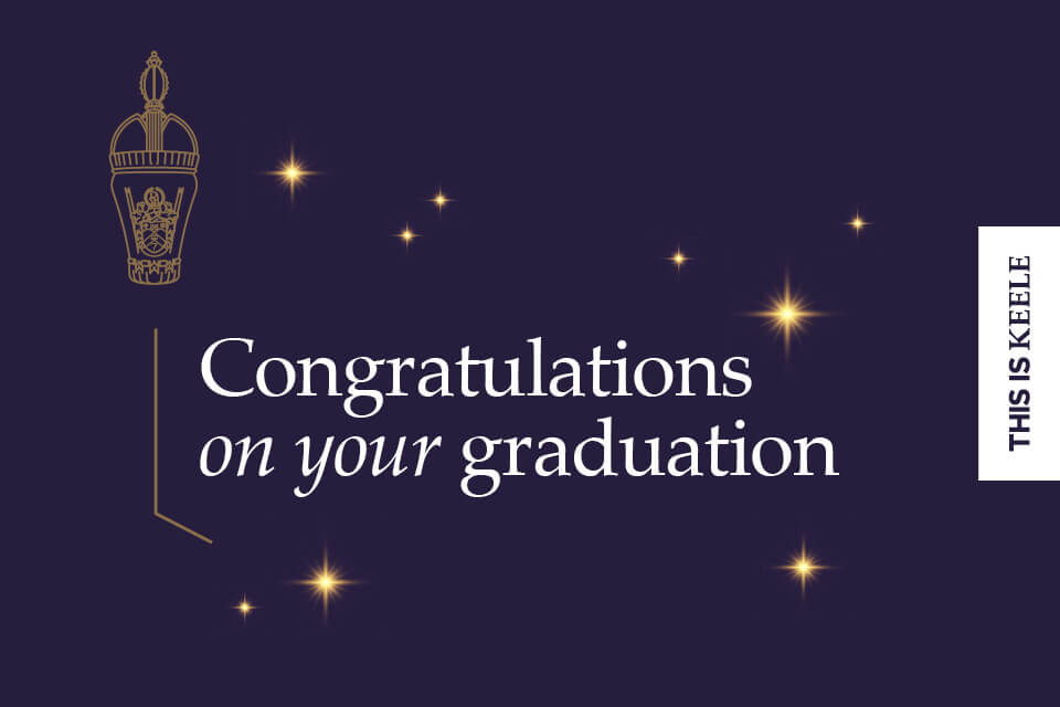 Congratulations on your graduation