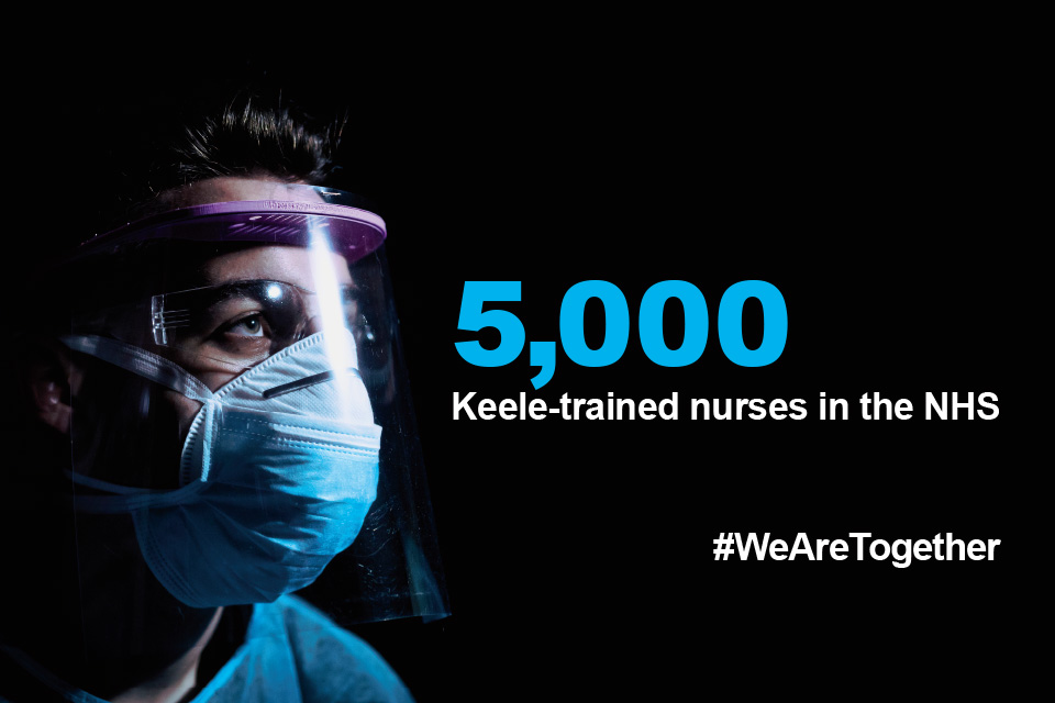 5,000 Keele-trained nurses in the NHS
