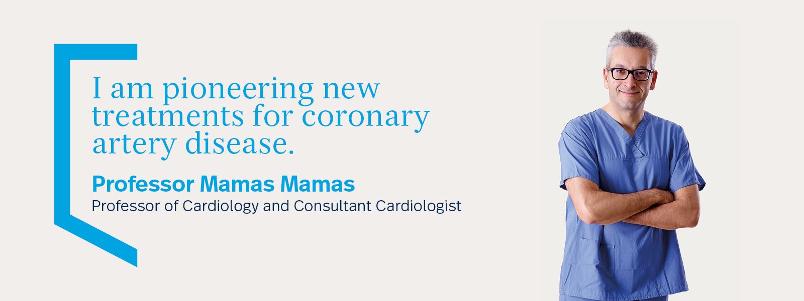 Professor Mamas Mamas, Professor of Cardiology and Consultant Cardiologist