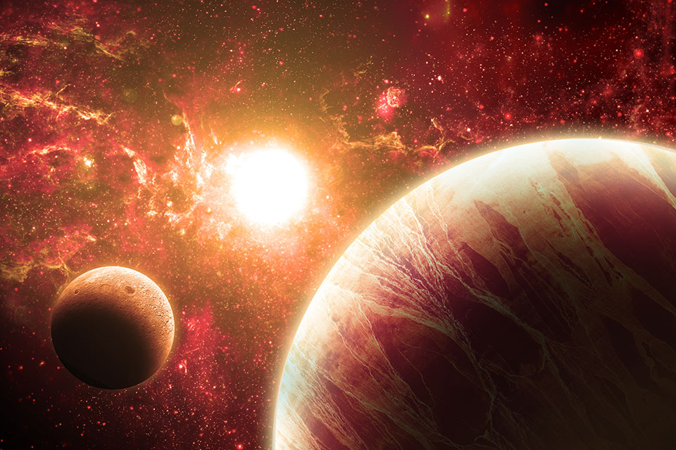 Keele astronomers discover one of the hottest Jupiter-sized exoplanets