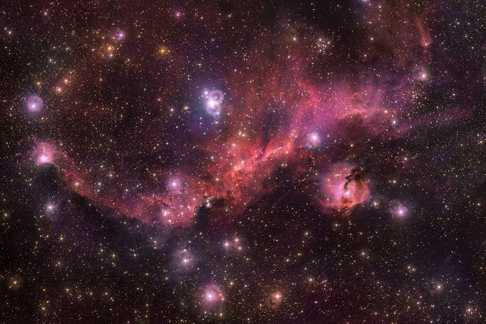 Keele astronomer maps out a ‘cosmic seagull’ where stars are born