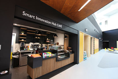 KBS and Smart Innovation Hub - inside view